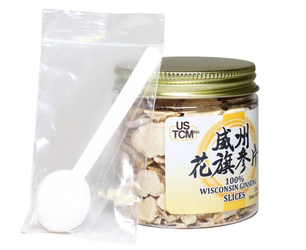 Detalle gránulos de ginseng americano USTCM