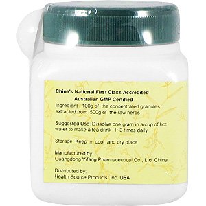 Detalle gránulos raíz de astrágalo Huang Qi 100g