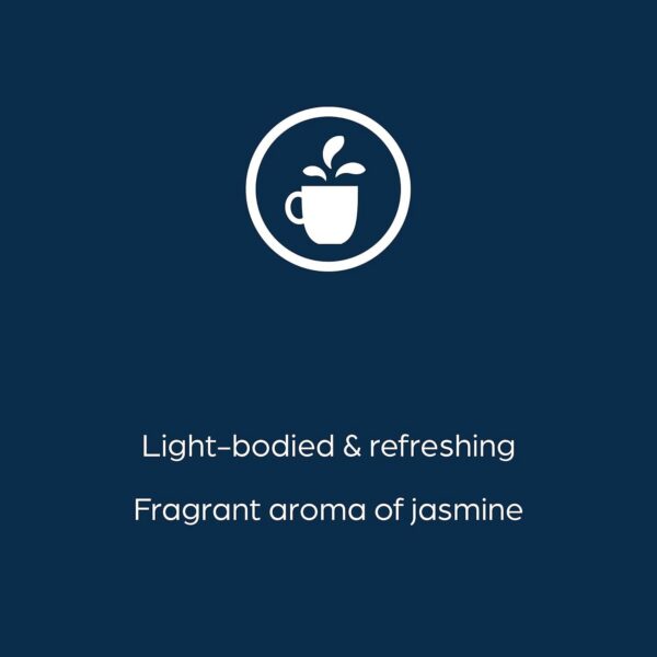 Detalle de hojas té verde con jazmín The Bright Tea Co.