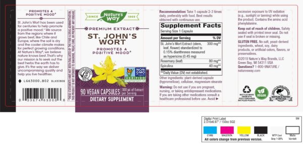 Version 1.0.0 Detalle información del extracto de hierba de San Juan Nature’s Way