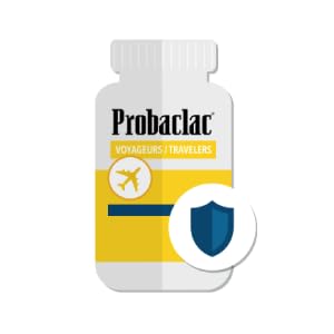 Detalla información nutricional probióticos Probaclac viajeros