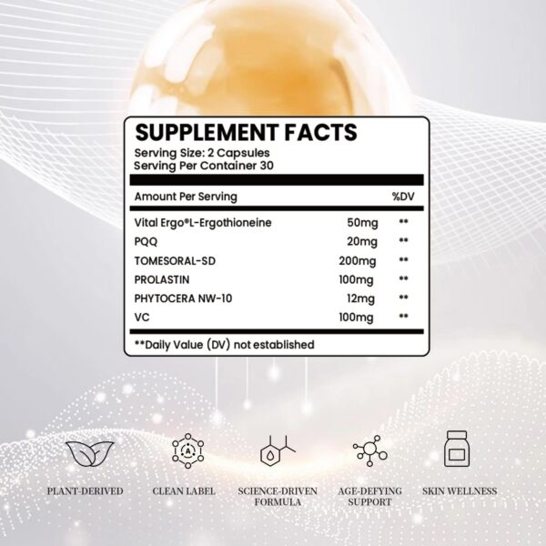 Detalle ingredientes MixPower L-Ergothioneína y tomate blanco