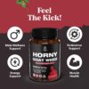 Detalle ingredientes naturales suplemento Horny Goat Weed Natures Craft