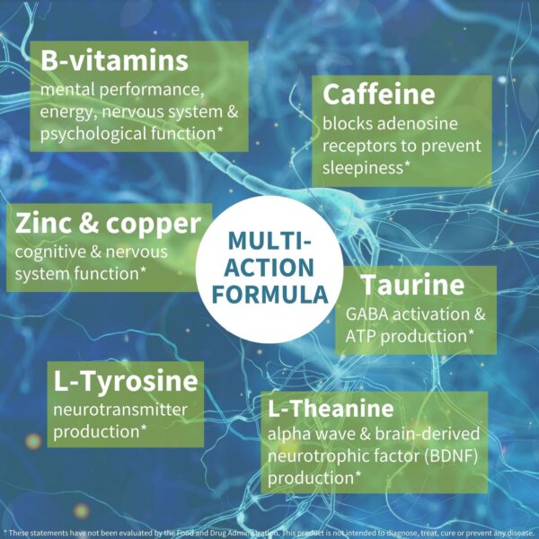 Version 1.0.0 Detalle ingredientes nootrópico Igennus Focus