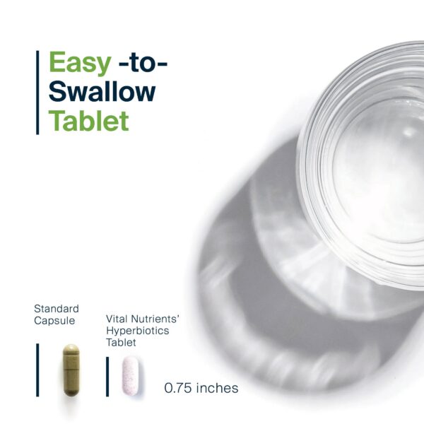 Detalle ingredientes probióticos Hyperbiotics para mujeres