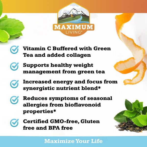 Version 1.0.0 Cápsulas Solu-C de Maximum Living con antioxidantes naturales