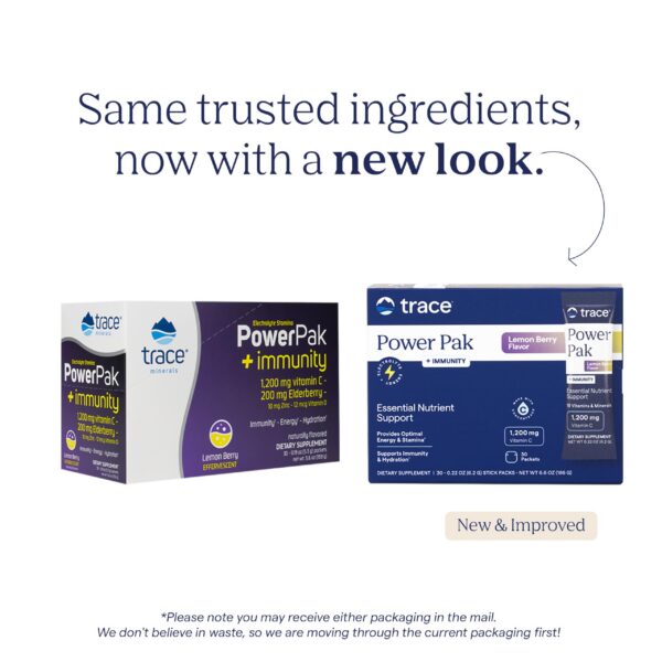 Detalle ingredientes suplemento PowerPak Plus Trace Minerals