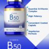 Detalle ingredientes vitamina b50 complejo carlyle alta potencia