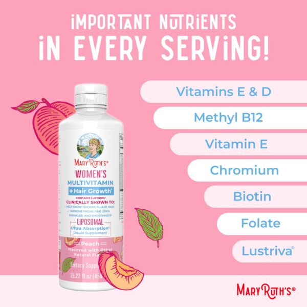 MaryRuth multivitaminas para cabello piel y uñas vitaminas B y D