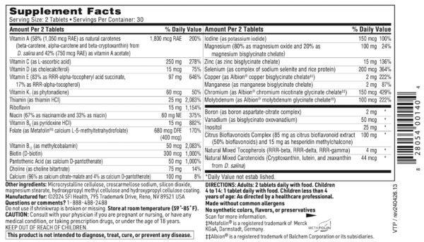 Detalle del producto Klaire Labs Vitaprime multivitamínico