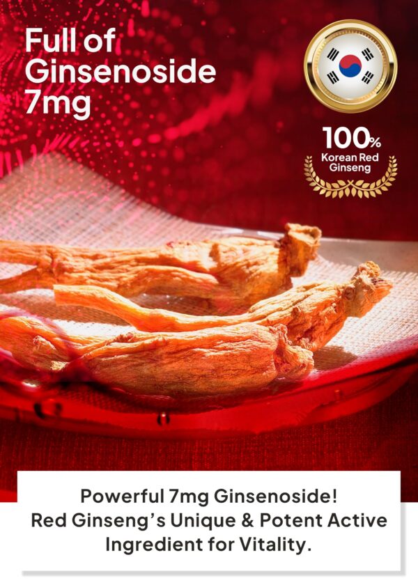 Detalle lateral palitos ginseng rojo Korean Food Sanglimwon