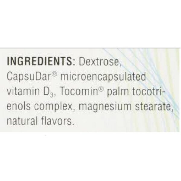 Detalle obleas masticables Replesta vitamina D3 50,000 UI