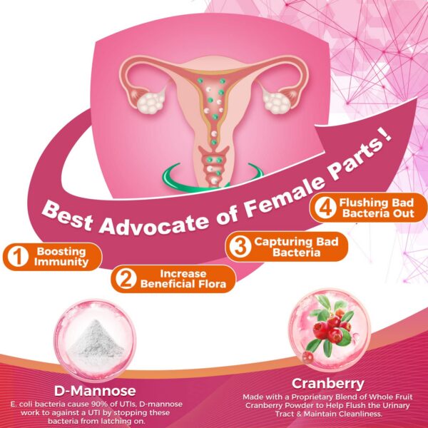 Detalle paquete ZEBORA probióticos y prebióticos mujeres