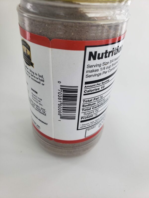 Detalle del polvo Au Jus de Johnny's para salsa y guisos