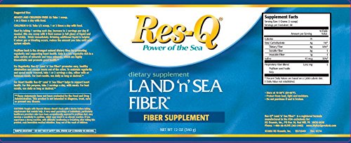 Detalle polvo fibra Res-Q Land 'n' Sea mezcla fácil