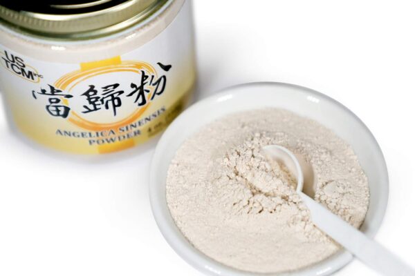 Detalle polvo fino Angelica Sinensis USTCM