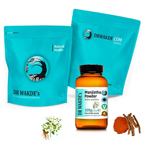 detalle polvo herbal manjistha dr wakde's ayurveda