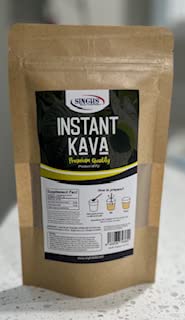 Detalle del polvo de kava micronizado instantáneo SINGHS