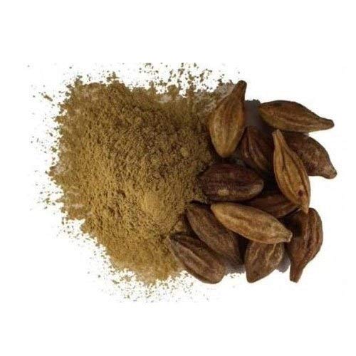 Detalle de polvo natural Terminalia Chebula FOODHERBS