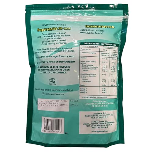 Version 1.0.0 Detalle polvo Nopalinaza Plus Five Brothers