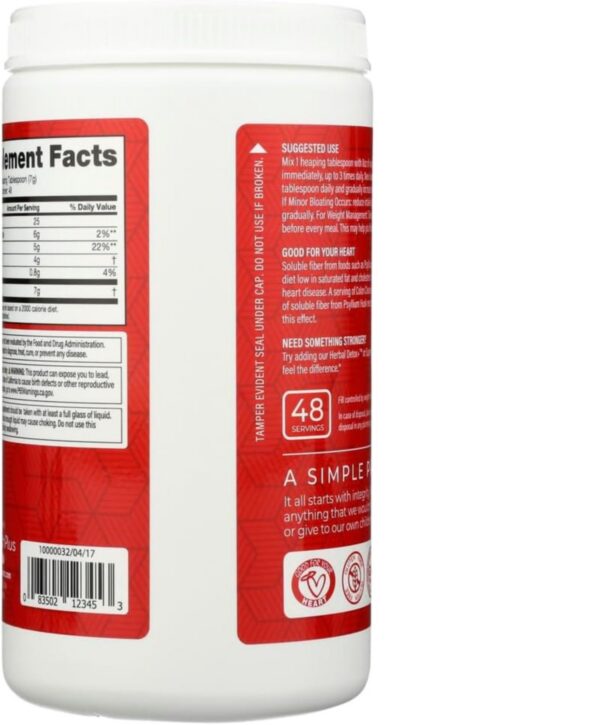 Detalle producto limpieza colon psyllium 12 oz