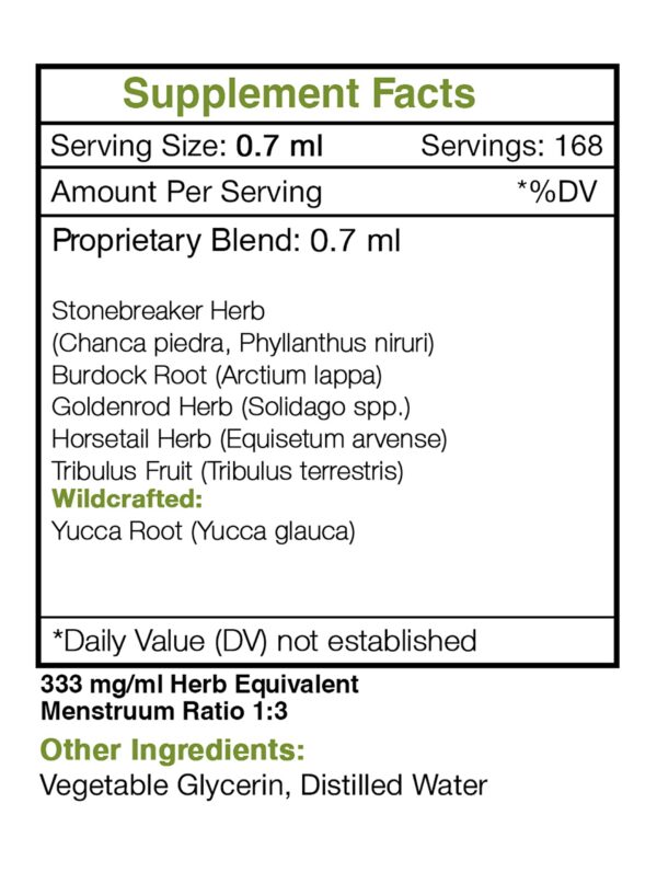 Detalle del producto Secrets of the Tribe con ingredientes herbales