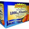 Detalle sobres EmergenC súper naranja vitaminas antioxidantes