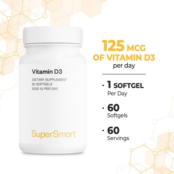 Detalle softgel Supersmart vitamina d3