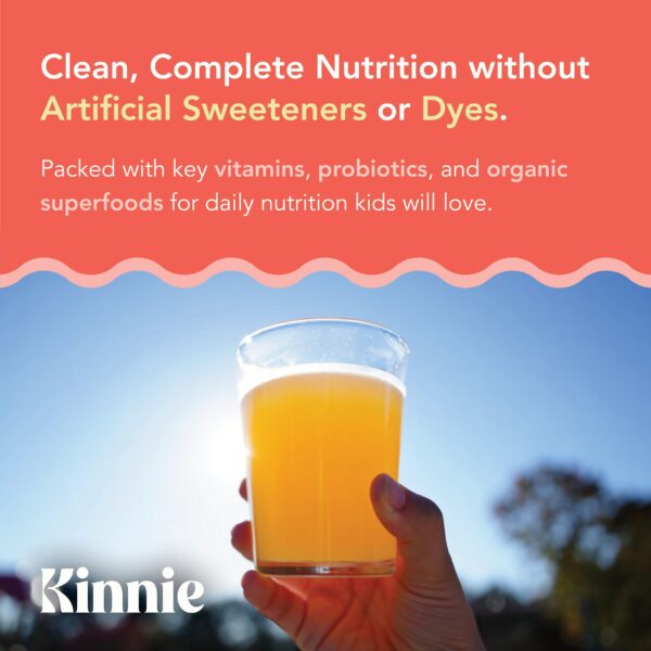 Detalle de stick Kinnie Kids multivitaminas para niños