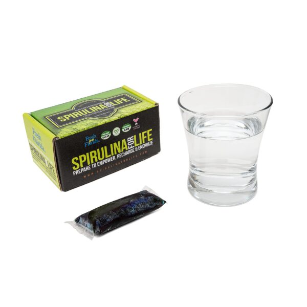 Version 1.0.0 Stick de spirulina verde pura para suplemento diario salud