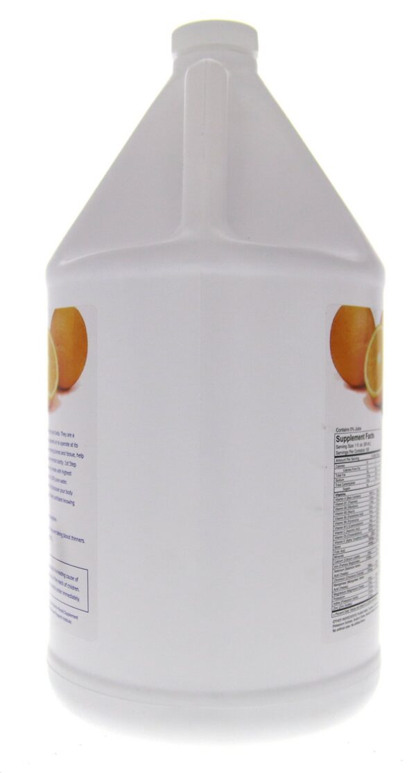 Version 1.0.0 Detalle suplemento 1st Step vitaminas minerales sabor cítrico