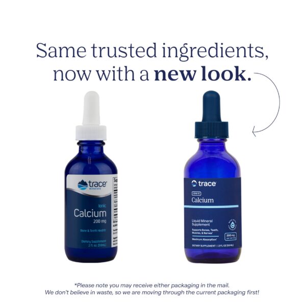 Detalle del suplemento calcio iónico Trace Minerals líquido