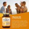 detalle tabla nutrimental oppuland vitamina d3 10000 ui