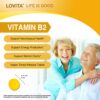 detalle tableta Lovita vitamina B2 riboflavina 100mg