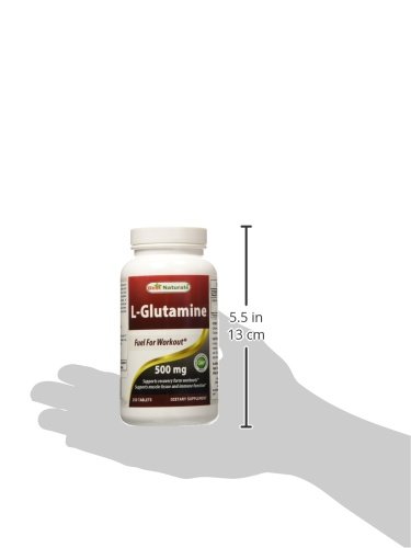 Version 1.0.0 Detalle tabletas L-Glutamina Best Naturals 500 mg 250 unidades