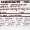 Detalle tabletas naturales Sundance Melatonina 5 mg