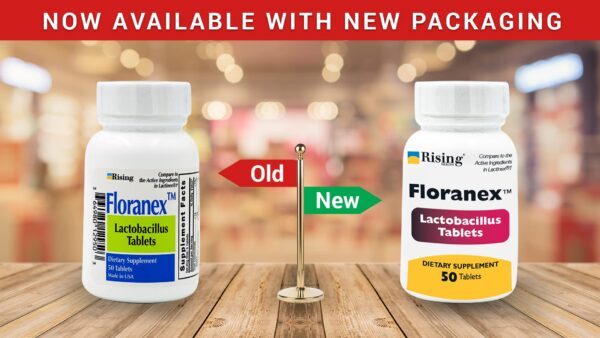 Version 1.0.0 Detalle tabletas probióticas Floranex Rising Pharma