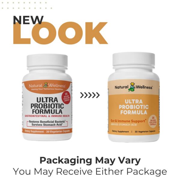 Version 1.0.0 Detalle tabletas de probióticos Natural Wellness Ultra