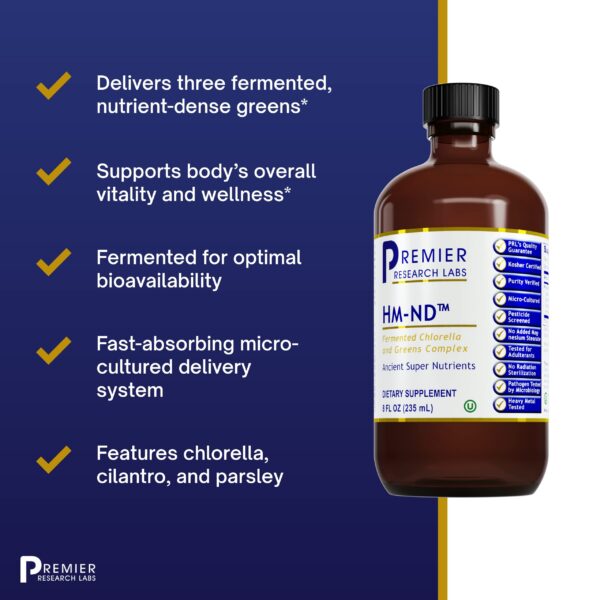 Detalles botella suplemento fermentado Premier Research Labs