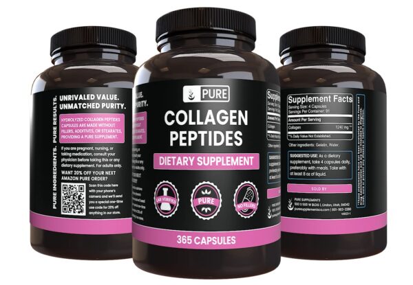 Detalles de cápsulas Collagen Peptides