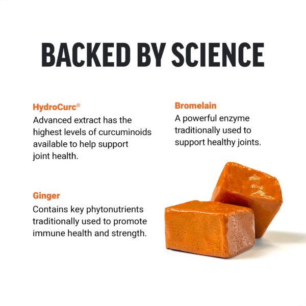 Detalles etiqueta Force Factor Better Turmeric suplemento articular