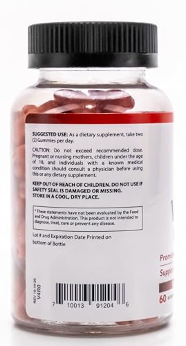 Version 1.0.0 Detalles etiqueta gomitas vitamina cabello Olympian Labs