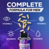 Detalles etiqueta multivitaminas hombres Nature's Nutrition