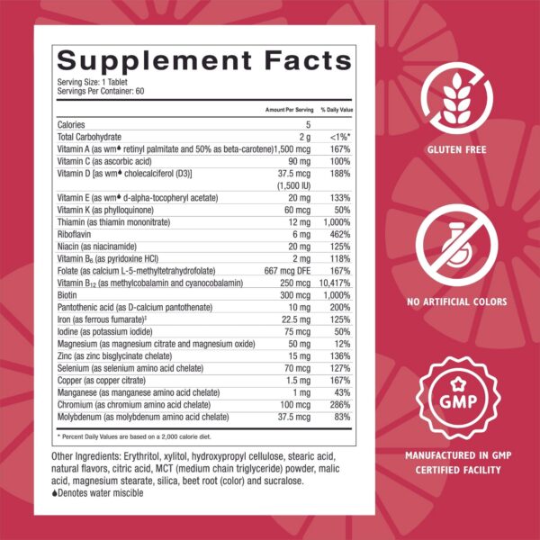 Celebrate Vitamins Multi-Complete masticables tabletas cerca