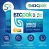 Detalles ingredientes EZC Pak para sistema inmunológico
