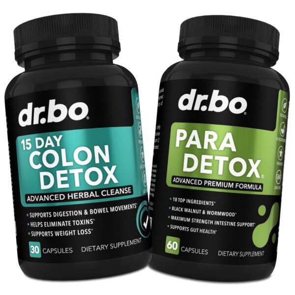 Detox colon 15 días con probióticos y suplemento DR. BO