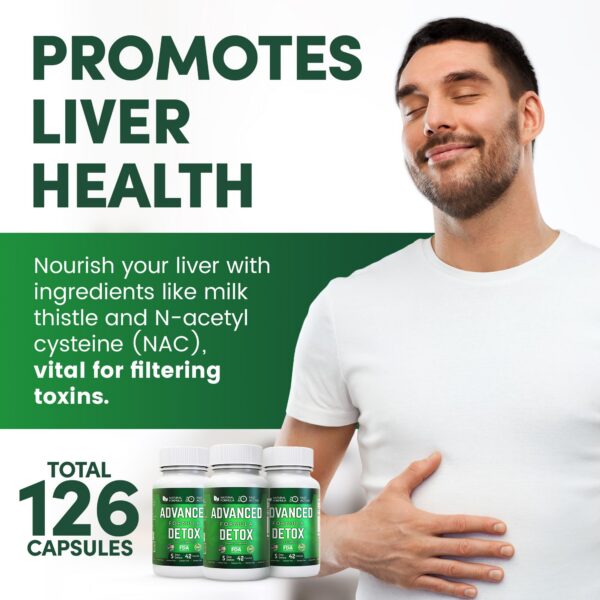 Version 1.0.0 Detox para hombres y mujeres con fórmula natural avanzada