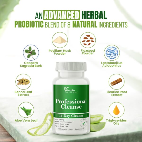 Version 1.0.0 Paquete frontal de detox intestinal Dr Vitamin Solutions 15 días