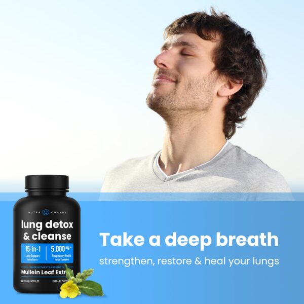 Version 1.0.0 Detox pulmonar fórmula avanzada NutraChamps vegana y sin alérgenos