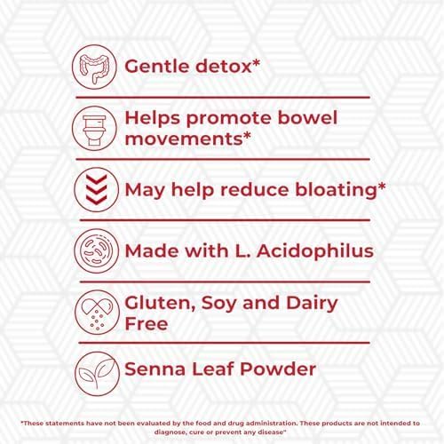 Detox suave colon con psyllium husk y senna leaf